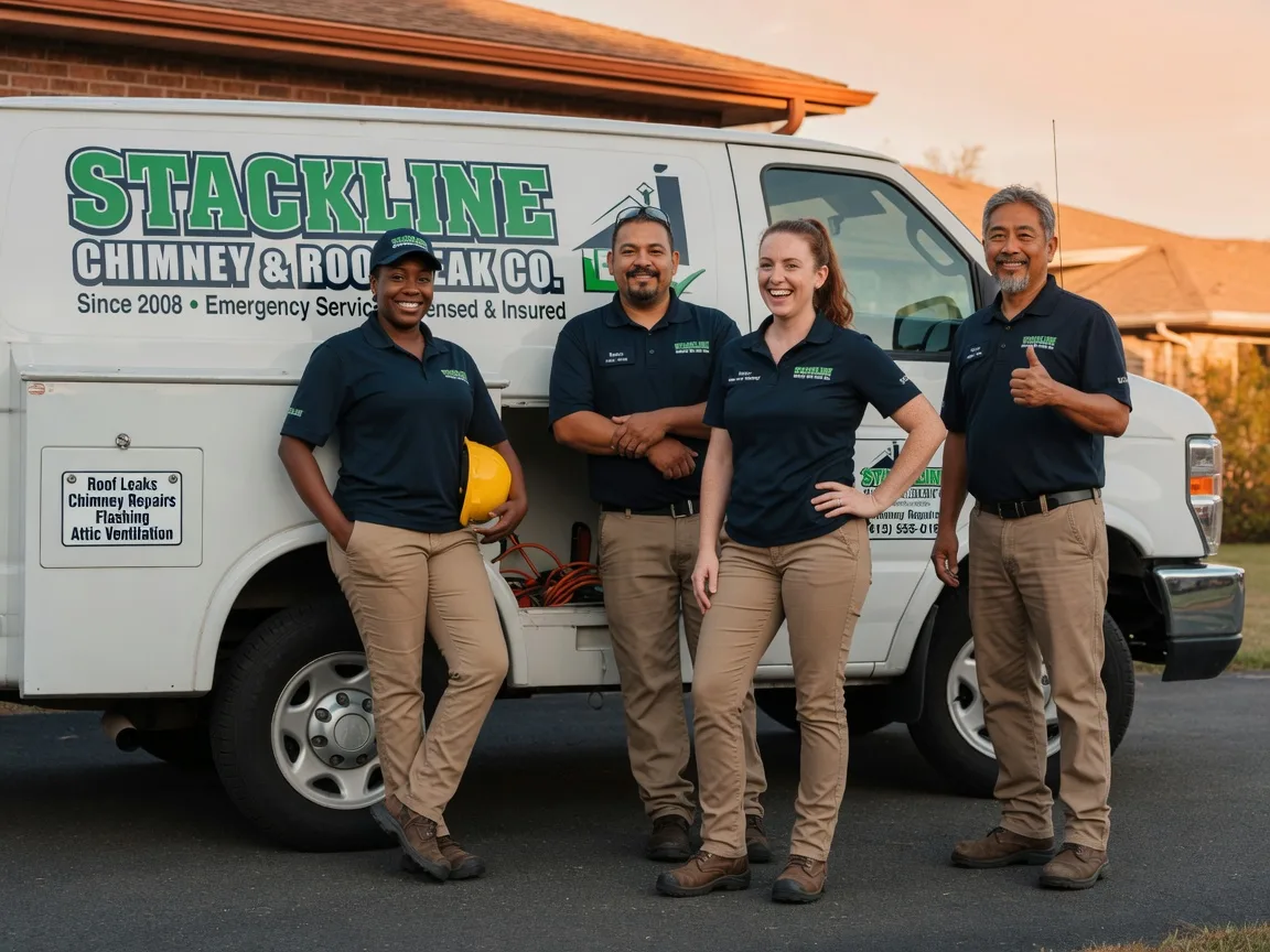 Chimney flashing repair company in Easton, MN